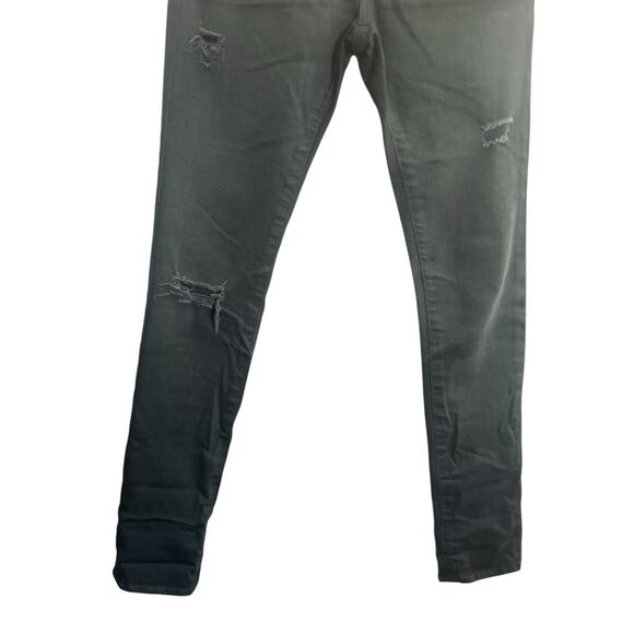 Adriano Goldschmied Jeans Womens 28R Gray Premiere Skinny Straight Distress USA - Picture 6 of 14